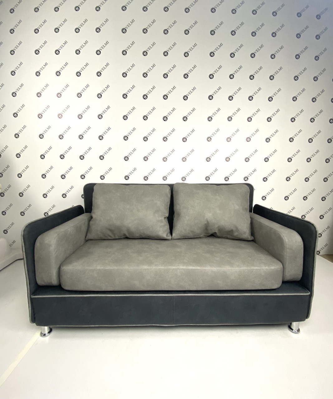 Диван для зони очікування Grey (VelmiTM)