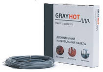 Двожильний нагрівальний кабель GrayHot 15