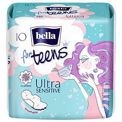 Гігієнічні прокладки Bella for Teens: Ultra Sensitive 10 шт.