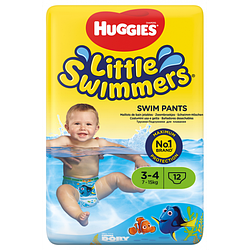 Підгузки для плавання Huggies Little Swimmers 3-4 (7-15кг), 12 шт