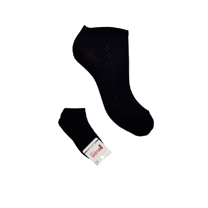 Шкарпетки дитячі сітка  "Melody" короткі, чорні, розмір 3-4 роки