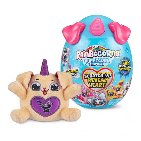 М'яка іграшка-сюрприз Zuru Rainbocorns Rainbocorn-H серія Puppycorn Surprise Labra 9237H, фото 1