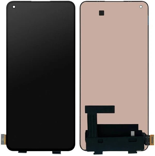 Дисплей для Xiaomi Mi 11 Lite | Mi 11 Lite 5G | 11 Lite 5G NE з сенсорним склом (Чорний) OLED