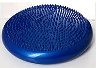 Балансировочкая массажная подушка 33 см (MS-1651BL) Синяя