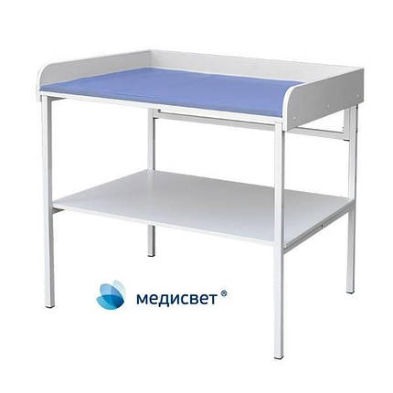 Пеленальний стіл медичний, пеленальний столик для новонародженого з оббивкою СПЛ, фото 2
