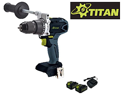 Акумуляторний шурупокрут TITAN PDS9221B-CORE SET2 (21V) безщітковий мотор