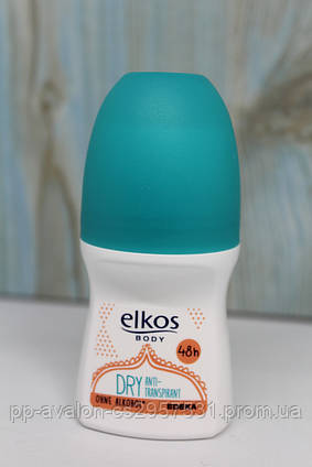 Роликовий антиперспірант Elkos Body Dry 50 ml