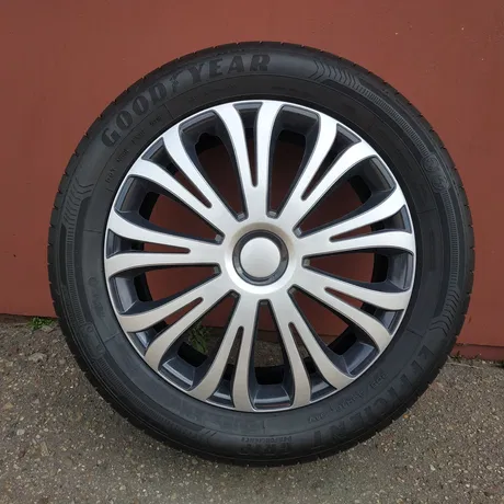 Ковпаки на колеса. Ковпаки колісні ARGO R14 AVERA SILVER&BLACK. Колпаки на диски