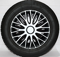 Колпаки на колеса. Колпаки колесные ARGO R14 MUGELLO White/Black. Колпаки на диски