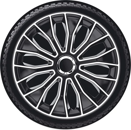 Ковпаки на колеса. Ковпаки колісні ARGO R16 VOLTEC PRO BLACK&WHITE. Колпаки на диски