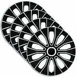 Ковпаки на колеса. Ковпаки колісні ARGO R16 VOLTEC PRO BLACK&WHITE. Колпаки на диски, фото 4