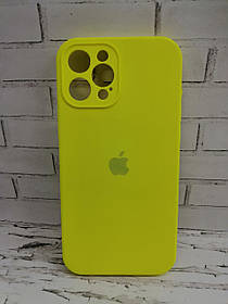 Чохол на iPhone 12 Pro Max накладка бампер протиударний Original Soft Case Lime