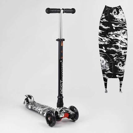 Дитячий самокат Best Scooter 4 колеса PU зі світлом, A25771 / 779-1512, фото 1