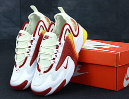 Мужские кроссовки Nike Zoom 2K белые с красным 44