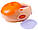 Парафиноплав (парафінова ванночка парафинотопка) для парафіну, воску на 2,5 кг помаранчевий, фото 2