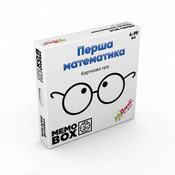 Настільна гра JoyBand MemoBox Перша Математика MB0001