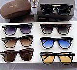 Жіночі сонцезахисні окуляри TF (0833) blue LUX, фото 3