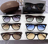 Жіночі сонцезахисні окуляри TF (0833) blue LUX, фото 4