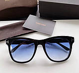 Жіночі сонцезахисні окуляри TF (0833) blue LUX, фото 2