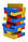 Настільна гра "Дженга. Різнобарвна вежа" — Goki, фото 2