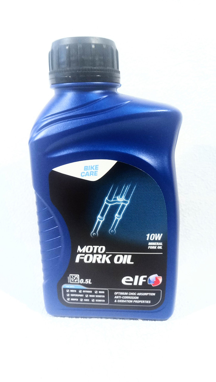 Олія для амортизаторів і виделок Elf MOTO FORK OIL 10W 0,5 л