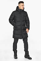 Braggart Dress Code 49773 | Зимняя длинная мужская куртка черного цвета, размеры 52 (XL)54 (XXL)