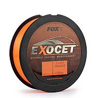 Карповая леска Fox Exocet Mono Fluoro Orange 1000m 0.28mm 12lb/5.44kg