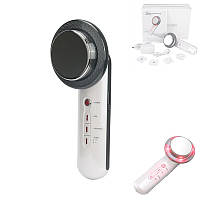 Масажер антицелюлітний ультразвуковий EMS ІЧ-прогрів 3в1 для тіла та обличчя