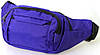 Бананка унісекс сумка на пояс і через плече синя (15003-6), фото 2
