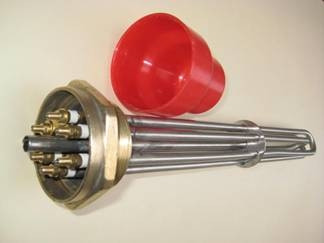 Тен для котла 15000w, L-490mm, 2 дюйми різі "Tenko" Ukraine