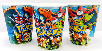 "Покемон" - Стаканчики 250 мл