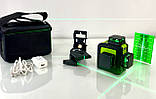 Лазерний рівень нівелір HP-903CG зелені промені, фото 10
