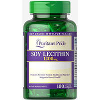 Puritan's Pride Soy Lecithin 1200 mg 100 Softgels