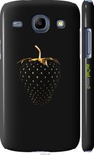 Чохол на Samsung Galaxy Core i8262 Чорний полуниця "3585c-88-2448"