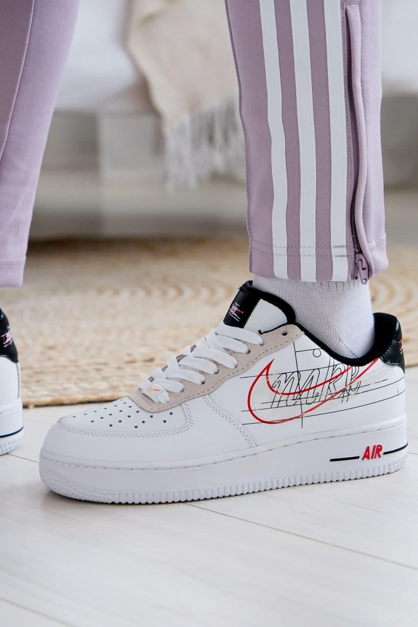 Nike air force 1 script best sale swoosh pack