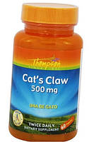 Кошачий коготь Thompson Cat's Claw 500 mg 60 капсул