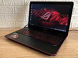 Ігровий Ноутбук Asus ROG Core i7 + Відеокарта 4 ГБ + DDR3 8GB + SSD 500 Samsung, фото 2