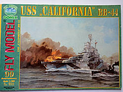 USS "CALIFORNIA" BB-44 1/200