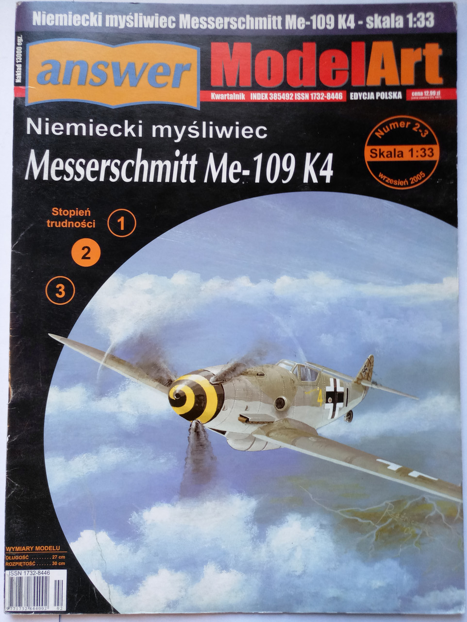 Messerschmitt Me-109 K4 1/33