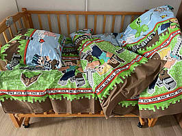 Дитяча постільна білизна в ліжечко - Майнкрафт