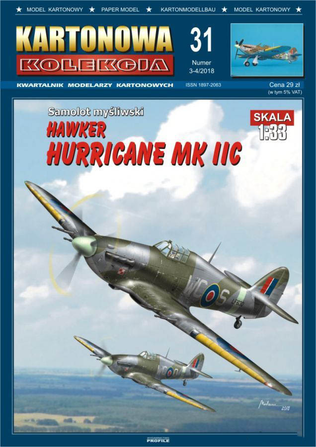 Hawker Hurricane MkIIc 1/33