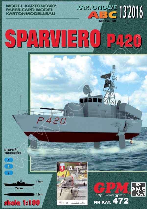 SPARVIERO P420 1/100