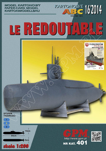 LE Redoutable 1/200