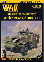 White M3A1 Scout Car 1/25