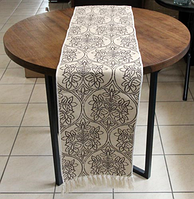 Скатерть-дорожка двухцветная Персия 32x200 см салфетка на стол в кафе бар ресторан