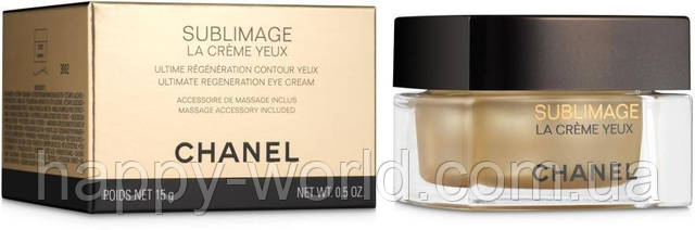 CHANEL SUBLIMAGE LA CRÈME YEUX 15g SUBLIMAGE LA CRÈME YEUX Специальный уход для кожи вокруг