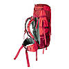Туристичний рюкзак Tramp Floki TRP-046 для трекінгу, полегшений 60 л (50 + 10 л), червоний, фото 4