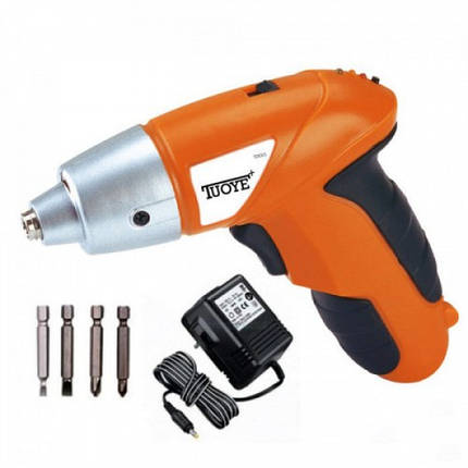 Акумуляторний міні шуруповерт електрична викрутка TUOYE Cordless Screwdriver, фото 1
