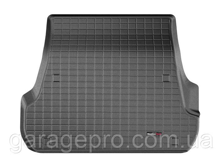 Чорний брудозахисний килимок в багажник WeatherTech для Lexus LX 570 2018-20 (5 місць)
