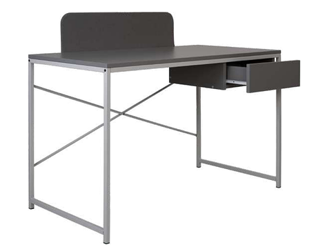 Комп'ютерний стіл Forward з ящиком ніжки grey стільниця ДСП сірий шифер, екран GD-50 (ТМ Новий Стиль), фото 2